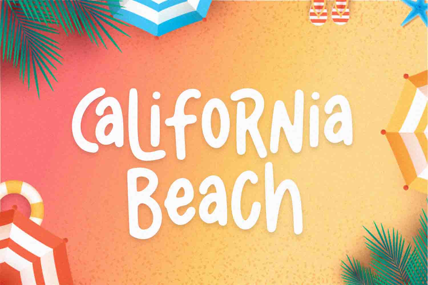 California Vibes Playful Handwritten Font Alpaprana Studio