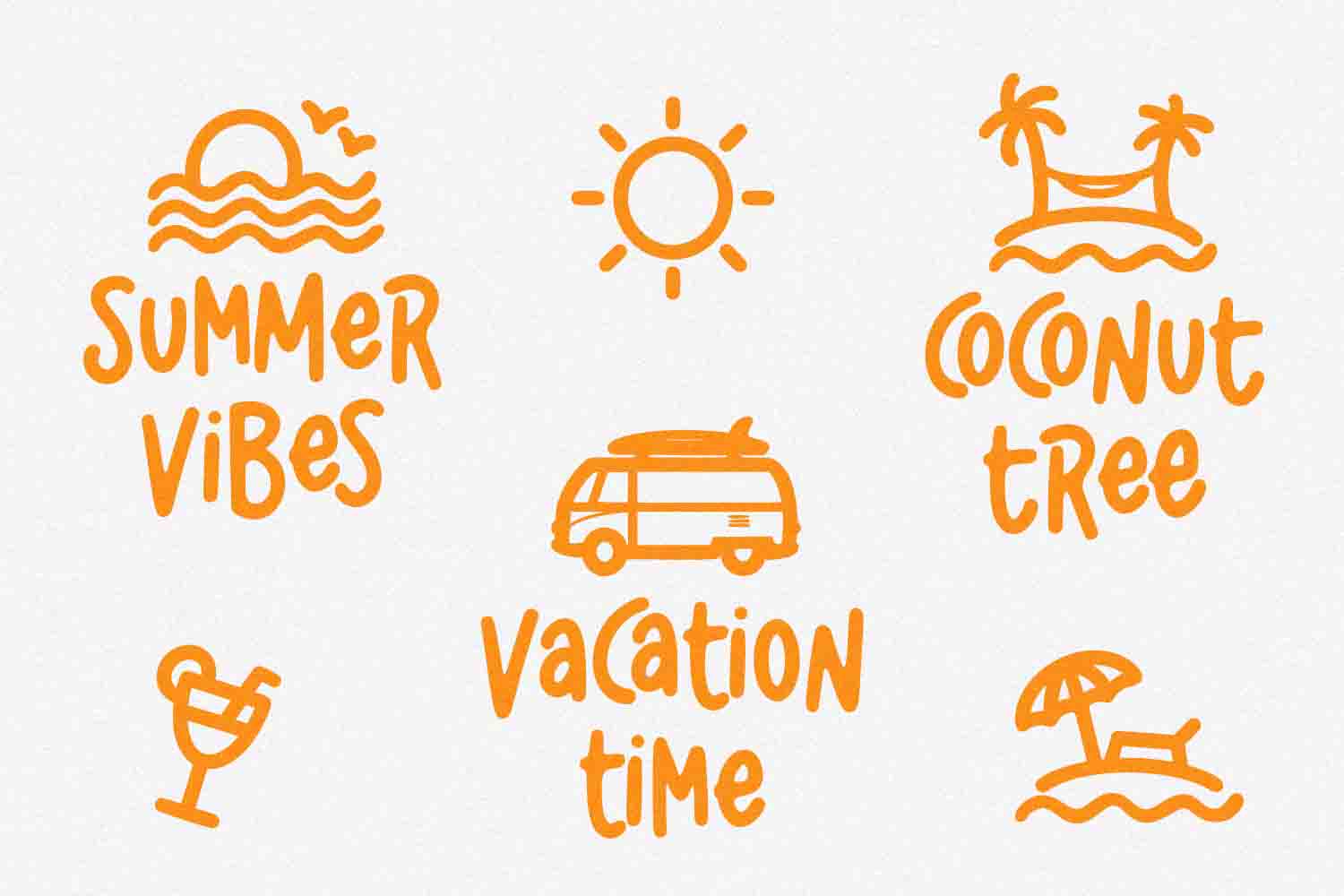 California Vibes Playful Handwritten Font Alpaprana Studio