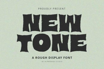 New Tone - Display Font