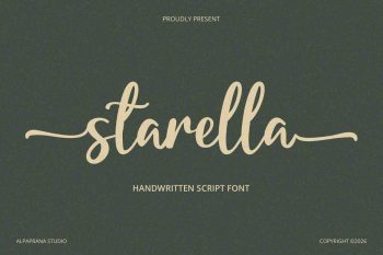 Starella - Script Font