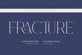 Fracture - Serif Font