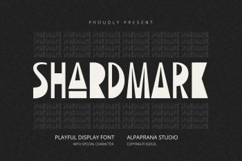 Shardmark - Display Font