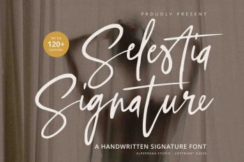 Selestia Signature - Handwritten Font