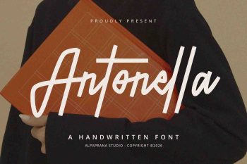 Antonella - Handwritten Font