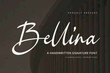 Bellina - Handwritten Font